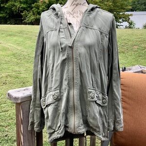 American Eagle Olive Drab Utility Jacket